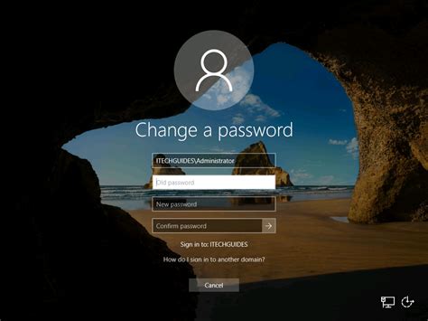 Windows active directory change password
